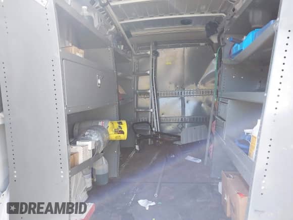 2023 Ram ProMaster Cargo с VIN 3C6LRVDGXPE558552, выставлен на аукционе IAAI как лот 42845474 с пробегом 49 655 миль миль и . История ставок и продаж доступна на DreamBid. Изображение 8.