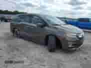 2018 Honda Odyssey Elite with VIN 5FNRL6H98JB048367, listed as a Copart auction lot 80057575 with 107,887 mi miles and Clean title. Bid and sale history available at DreamBid. Image 4.