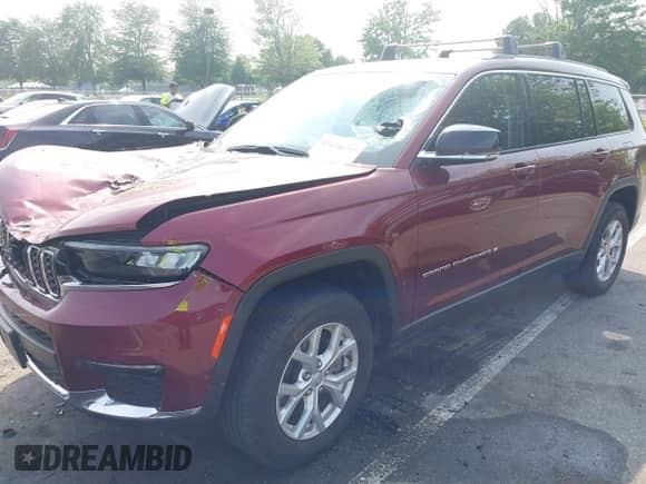 2023 Jeep Grand Cherokee Limited z VIN 1C4RJKBG1P8743966, wystawiony jako IAAI lot #42438677 z przebiegiem 17 806 mil mil oraz . Historia ofert i sprzedaży dostępna na DreamBid. Obrazek 2.