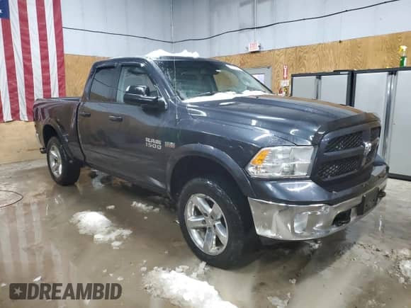 2016 Ram 1500 Outdoorsman with VIN 1C6RR7GT5GS224313, listed as a Copart auction lot 43775215 with 190,739 mi miles and Salvage title. Bid and sale history available at DreamBid. Image 4.