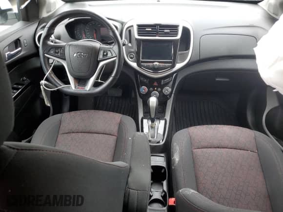 2018 Chevrolet Sonic LT with VIN 1G1JD6SB8J4112882, listed as a Copart auction lot 50329714 with 92,192 mi miles and Salvage title. Bid and sale history available at DreamBid. Image 8.