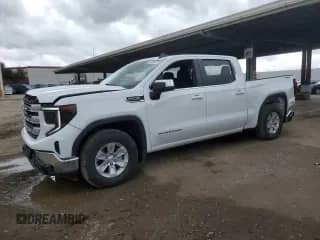 2023 GMC Sierra 1500 SLE with VIN 3GTUUBEDXPG134534, listed as a Copart auction lot 46099575 with Not provided miles and Salvage title. Bid and sale history available at DreamBid. Image 1.