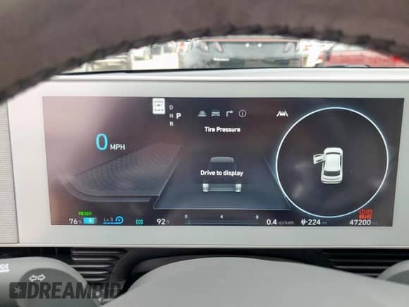 2022 Hyundai Ioniq 5 SEL with VIN KM8KNDAFXNU056527, listed as a Copart auction lot 69635415 with 47,200 mi miles and Salvage title. Bid and sale history available at DreamBid. Image 9.