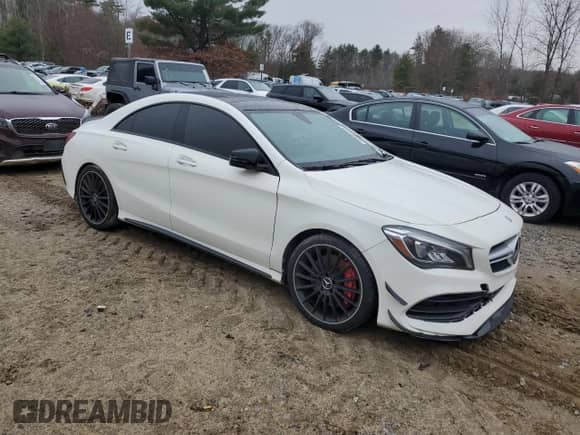 2018 Mercedes-Benz CLA 45 AMG с VIN WDDSJ5CB6JN541063, выставлен на аукционе Copart как лот 82601314 с пробегом 81 185 миль миль и Чистый • Clean title. История ставок и продаж доступна на DreamBid. Изображение 4.