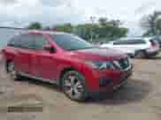 2017 Nissan Pathfinder S with VIN 5N1DR2MM1HC669464, listed as a IAAI auction lot 43277494 with 82,333 mi miles and . Bid and sale history available at DreamBid. Image 1.