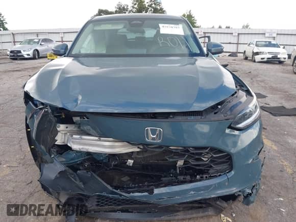 2025 Honda HR-V LX with VIN 3CZRZ1H36SM711648, listed as a IAAI auction lot 42970785 with 19,437 mi miles and . Bid and sale history available at DreamBid. Image 12.