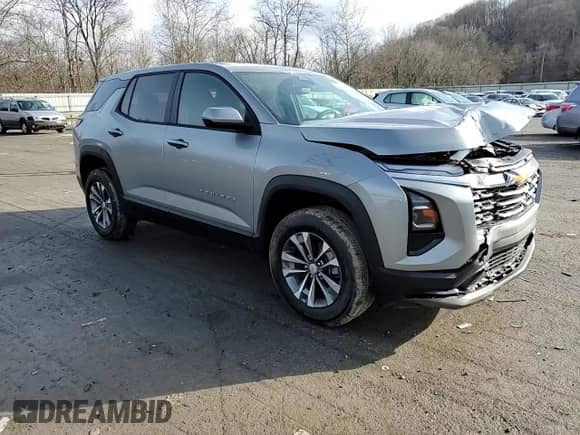 2025 Chevrolet Equinox FWD LT с VIN 3GNAXHEG3SL200386, выставлен на аукционе Copart как лот 47320345 с пробегом 3 557 миль миль и Списание • Salvage title. История ставок и продаж доступна на DreamBid. Изображение 11.