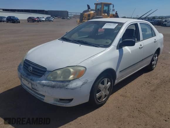 2003 Toyota Corolla CE with VIN 1NXBR32E53Z170680, listed as a IAAI auction lot 43282393 with 299,999 mi miles and . Bid and sale history available at DreamBid. Image 6.