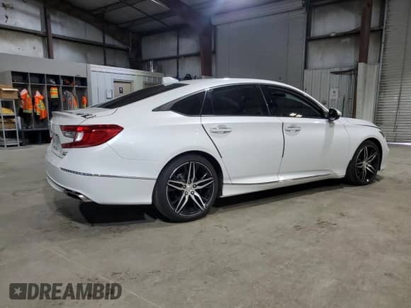 2022 Honda Accord Touring с VIN 1HGCV2F9XNA012160, выставлен на аукционе Copart как лот 61903635 с пробегом 25 792 миль миль и Списание • Salvage title. История ставок и продаж доступна на DreamBid. Изображение 3.
