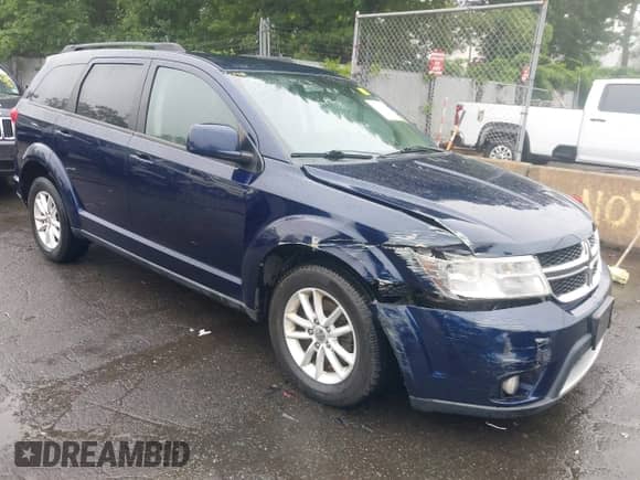 2017 Dodge Journey SXT with VIN 3C4PDDBG7HT526032, listed as a IAAI auction lot 42524690 with Not provided miles and . Bid and sale history available at DreamBid. Image 1.