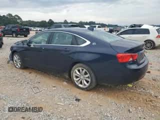 2017 Chevrolet Impala LT with VIN 2G1105S3XH9133156, listed as a Copart auction lot 70780775 with 185,168 mi miles and Salvage title. Bid and sale history available at DreamBid. Image 2.
