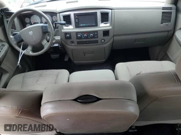 2007 Dodge 2500 SLT with VIN 3D7KS28A57G832988, listed as a Copart auction lot 63813095 with 297,088 mi miles and Salvage title. Bid and sale history available at DreamBid. Image 8.