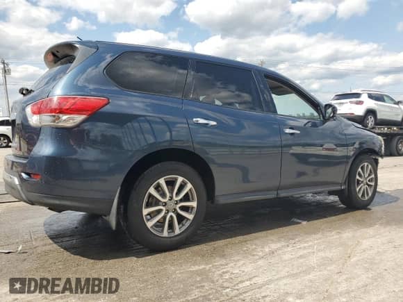 2015 Nissan Pathfinder SL with VIN 5N1AR2MN0FC608843, listed as a Copart auction lot 71897735 with Not provided miles and Clean title. Bid and sale history available at DreamBid. Image 3.