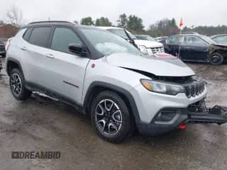 2024 Jeep Compass Trailhawk с VIN 3C4NJDDN3RT166786, выставлен на аукционе IAAI как лот 41955998 с пробегом 6 458 миль миль и . История ставок и продаж доступна на DreamBid. Изображение 1.