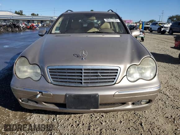2003 Mercedes-Benz C 240 with VIN WDBRH61J73F315954, listed as a Copart auction lot 90311725 with 74,343 mi miles and Salvage title. Bid and sale history available at DreamBid. Image 5.