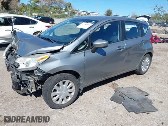 2015 Nissan Note S with VIN 3N1CE2CP3FL393221, listed as a IAAI auction lot 41743098 with 119,502 mi miles and . Bid and sale history available at DreamBid. Image 2.
