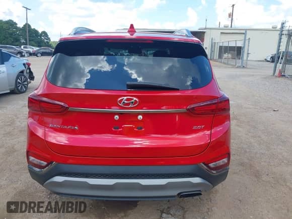 2020 Hyundai Santa Fe Limited with VIN 5NMS53AAXLH292134, listed as a IAAI auction lot 42994466 with 27,312 mi miles and . Bid and sale history available at DreamBid. Image 17.