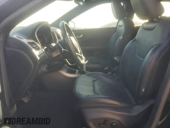 2021 Jeep Compass 80th Anniversary with VIN 3C4NJCEB4MT518832, listed as a Copart auction lot 82641745 with 19,585 mi miles and Salvage title. Bid and sale history available at DreamBid. Image 7.