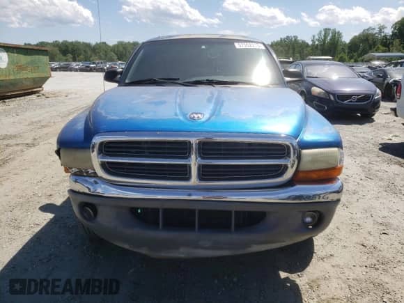 1999 Dodge Dakota SLT with VIN 1B7GL22XXXS147047, listed as a Copart auction lot 57552215 with 288,196 mi miles and Salvage title. Bid and sale history available at DreamBid. Image 5.