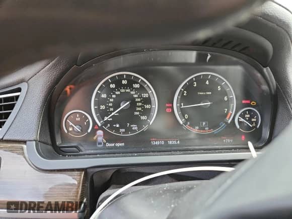 2012 BMW 7 Series 740Li with VIN WBAKB4C53CC577042, listed as a Copart auction lot 67771675 with 134,910 mi miles and Salvage title. Bid and sale history available at DreamBid. Image 9.