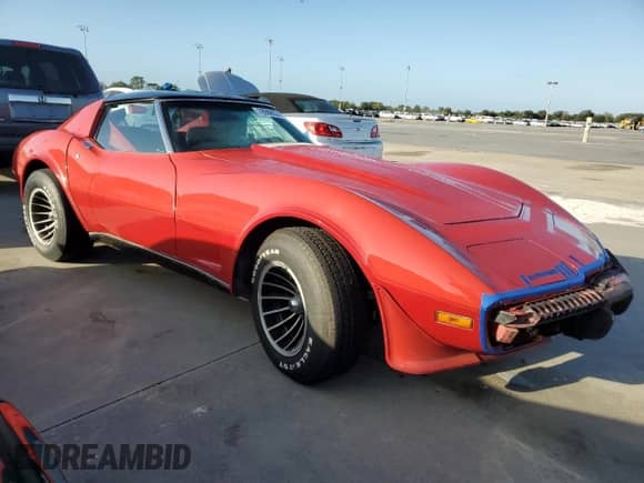 1976 Chevrolet Corvette с VIN 1Z37L6S418379, выставлен на аукционе Copart как лот 76966024 с пробегом 65 894 миль миль и Списание • Salvage title. История ставок и продаж доступна на DreamBid. Изображение 4.