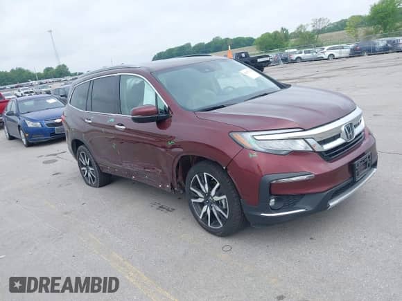 2021 Honda Pilot Elite с VIN 5FNYF6H02MB042122, выставлен на аукционе IAAI как лот 42337231 с пробегом 53 410 миль миль и . История ставок и продаж доступна на DreamBid. Изображение 1.