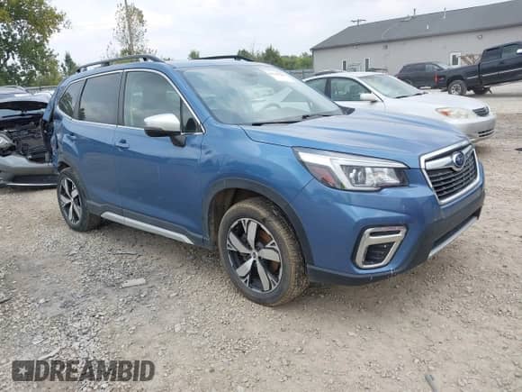 2020 Subaru Forester Touring with VIN JF2SKAXC2LH543897, listed as a IAAI auction lot 43149748 with 43,331 mi miles and . Bid and sale history available at DreamBid. Image 1.