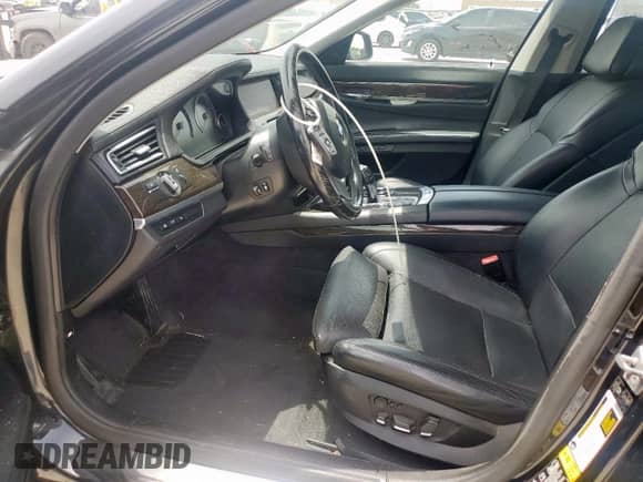 2012 BMW 7 Series 750i xDrive with VIN WBAKC6C55CC395741, listed as a Copart auction lot 54731405 with 166,193 mi miles and Clean title. Bid and sale history available at DreamBid. Image 7.