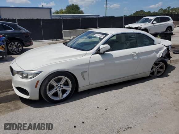 2015 BMW 4 Series 428i с VIN WBA3V5C51FP752869, выставлен на аукционе Copart как лот 64166285 с пробегом 83 616 миль миль и Списание • Salvage title. История ставок и продаж доступна на DreamBid. Изображение 1.