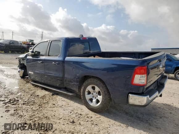 2022 Ram 1500 Big Horn z VIN 1C6RREBG9NN372877, wystawiony jako Copart lot #61296125 z przebiegiem 68 253 mil mil oraz Szkoda całkowita • Salvage title. Historia ofert i sprzedaży dostępna na DreamBid. Obrazek 2.