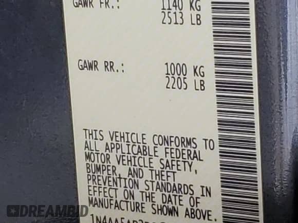 2013 Nissan Maxima SV with VIN 1N4AA5AP2DC821816, listed as a Copart auction lot 81302975 with 187,414 mi miles and Clean title. Bid and sale history available at DreamBid. Image 12.