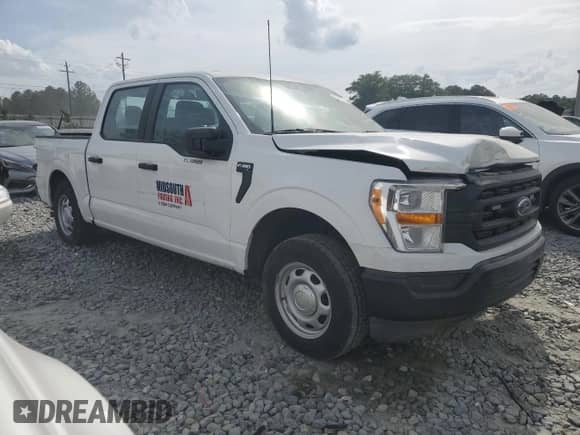 2021 Ford F-150 XL с VIN 1FTEW1CB8MKE68771, выставлен на аукционе Copart как лот 54613785 с пробегом 68 622 миль миль и Списание • Salvage title. История ставок и продаж доступна на DreamBid. Изображение 4.