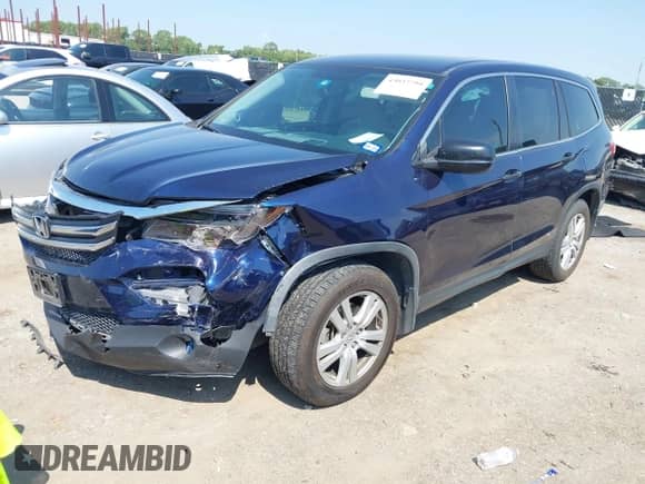 2018 Honda Pilot LX с VIN 5FNYF5H18JB026019, выставлен на аукционе IAAI как лот 43037799 с пробегом 147 494 миль миль и . История ставок и продаж доступна на DreamBid. Изображение 2.