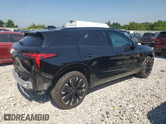 2024 Chevrolet Blazer EV eAWD RS with VIN 3GNKDCRJ6RS201666, listed as a Copart auction lot 63068075 with 4,179 mi miles and Salvage title. Bid and sale history available at DreamBid. Image 3.