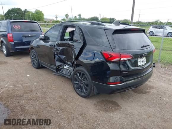 2023 Chevrolet Equinox RS с VIN 3GNAXMEGXPL208324, выставлен на аукционе IAAI как лот 42675680 с пробегом 37 999 миль миль и . История ставок и продаж доступна на DreamBid. Изображение 3.