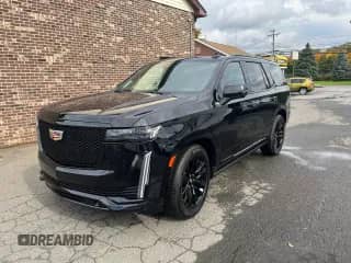 2021 Cadillac Escalade Sport Platinum with VIN 1GYS4GKL8MR379029, listed as a Copart auction lot 89872755 with 80,806 mi miles and Clean title. Bid and sale history available at DreamBid. Image 1.