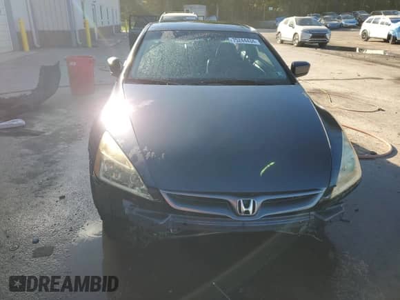 2007 Honda Accord EX-L with VIN 1HGCM82727A002705, listed as a Copart auction lot 75244434 with 141,122 mi miles and Salvage title. Bid and sale history available at DreamBid. Image 5.