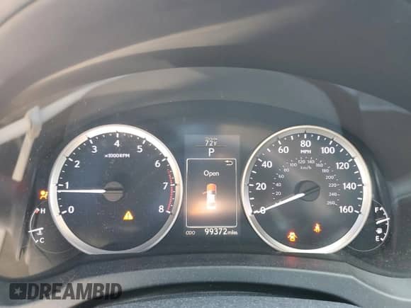 2015 Lexus IS 250 with VIN JTHBF1D23F5066903, listed as a Copart auction lot 81073395 with 99,372 mi miles and Salvage title. Bid and sale history available at DreamBid. Image 9.