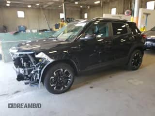 2022 Chevrolet TrailBlazer LT with VIN KL79MPS21NB118943, listed as a Copart auction lot 66896635 with 37,588 mi miles and Salvage title. Bid and sale history available at DreamBid. Image 1.