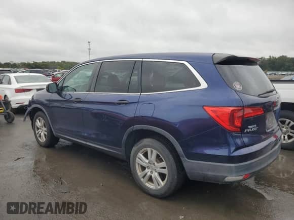 2016 Honda Pilot LX z VIN 5FNYF6H11GB090465, wystawiony jako Copart lot #83833105 z przebiegiem 98 929 mil mil oraz Szkoda całkowita • Salvage title. Historia ofert i sprzedaży dostępna na DreamBid. Obrazek 2.