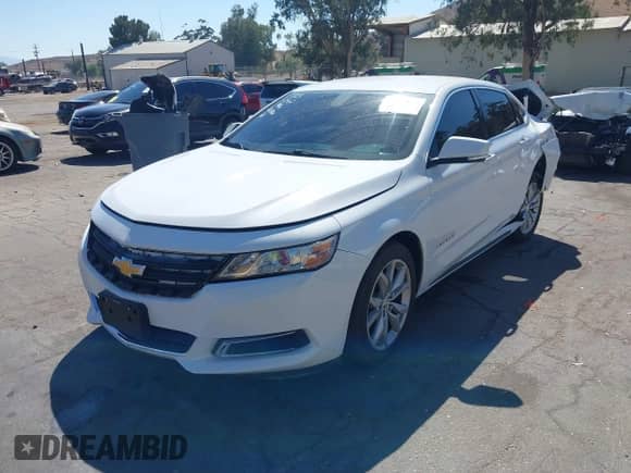 2017 Chevrolet Impala LT z VIN 2G1105SA0H9121807, wystawiony jako IAAI lot #42899666 z przebiegiem 67 942 mil mil oraz . Historia ofert i sprzedaży dostępna na DreamBid. Obrazek 2.