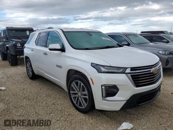 2023 Chevrolet Traverse High Country с VIN 1GNERNKW7PJ251376, выставлен на аукционе Copart как лот 78498254 с пробегом Не указан миль и На запчасти • Non repairable. История ставок и продаж доступна на DreamBid. Изображение 4.