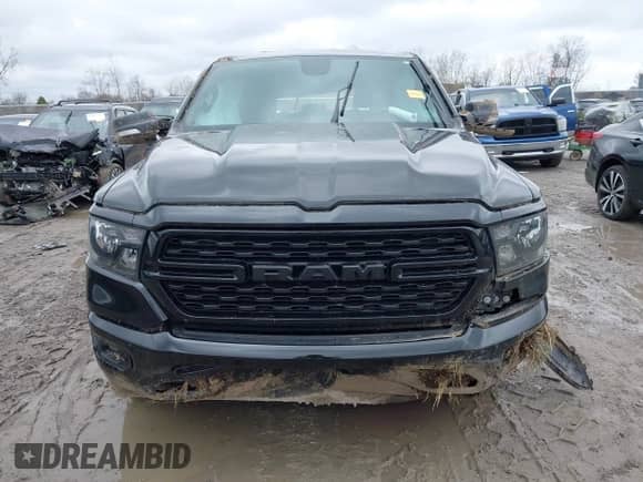 2022 Ram 1500 Big Horn with VIN 1C6SRFBT5NN138689, listed as a IAAI auction lot 42007451 with 55,504 mi miles and . Bid and sale history available at DreamBid. Image 11.