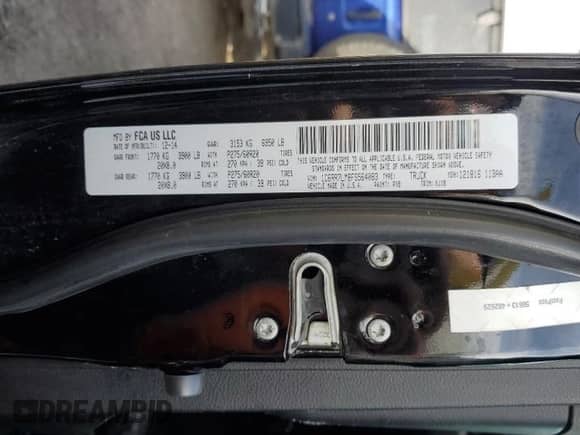 2015 Ram 1500 Lone Star с VIN 1C6RR7LM8FS564083, выставлен на аукционе Copart как лот 41876155 с пробегом 190 235 миль миль и Списание • Salvage title. История ставок и продаж доступна на DreamBid. Изображение 12.