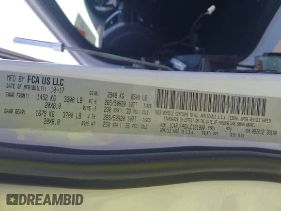 2018 Jeep Grand Cherokee Laredo с VIN 1C4RJFAGXJC121900, выставлен на аукционе IAAI как лот 42429505 с пробегом 72 351 миль миль и . История ставок и продаж доступна на DreamBid. Изображение 9.