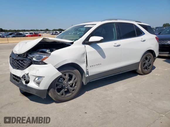 2020 Chevrolet Equinox LT с VIN 3GNAXKEVXLS735427, выставлен на аукционе Copart как лот 80111135 с пробегом 83 405 миль миль и Списание • Salvage title. История ставок и продаж доступна на DreamBid. Изображение 1.