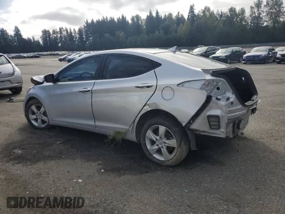 2012 Hyundai Elantra GLS with VIN KMHDH4AE4CU406075, listed as a Copart auction lot 85378265 with 238,470 mi miles and Clean title. Bid and sale history available at DreamBid. Image 2.