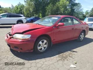 2001 Honda Accord EX with VIN 1HGCG32551A007123, listed as a Copart auction lot 63150225 with 82,759 mi miles and Salvage title. Bid and sale history available at DreamBid. Image 1.