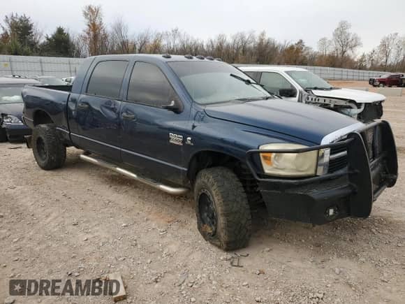 2009 Dodge 2500 SLT with VIN 3D7KS29LX9G541311, listed as a Copart auction lot 81729164 with Not provided miles and Salvage title. Bid and sale history available at DreamBid. Image 4.