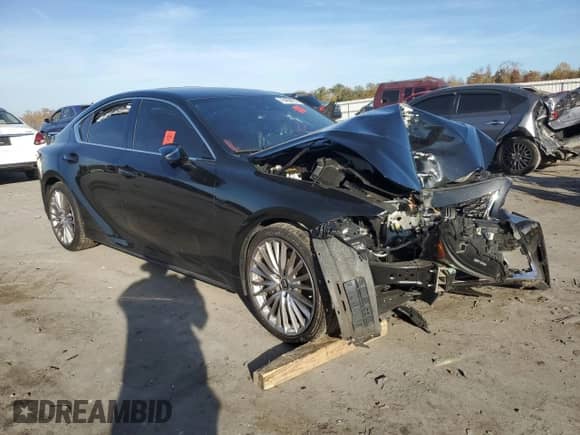 2022 Lexus IS 300 z VIN JTHD81F27N5047933, wystawiony jako Copart lot #78468694 z przebiegiem 44 157 mil mil oraz Szkoda całkowita • Salvage title. Historia ofert i sprzedaży dostępna na DreamBid. Obrazek 4.